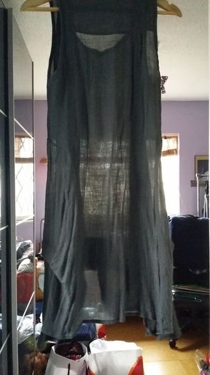 Grey light dress