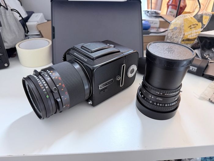 Hasselblad 500cm with cf120 and ct50 and a16