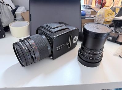 Hasselblad 500cm with cf120 and ct50 and a16