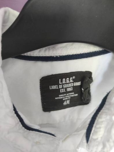 H &m  shirt 5/6 years old .worn once
