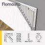 Radiator Type 22 - BRAND NEW - Double-Panel - 600mm x 1000mm 5832BTU - RAD - Heating . FIXED PRICE. Image 4