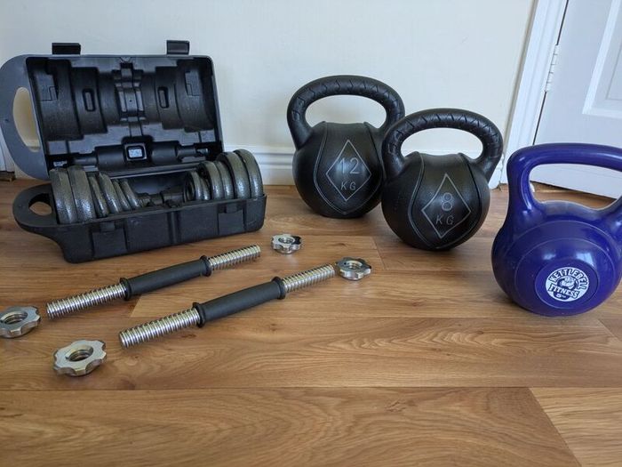 Gym Weight Set - for exercises at home