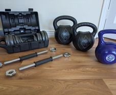 Gym Weight Set - for exercises at home