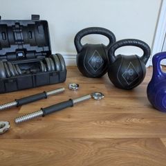Gym Weight Set - for exercises at home