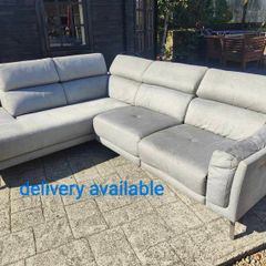 Sofa with electric recline delivery included