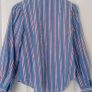 Blue striped cotton shirt size XS Image 3