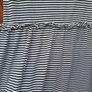 Long Gallery pin stripe dress with pockets Image 3