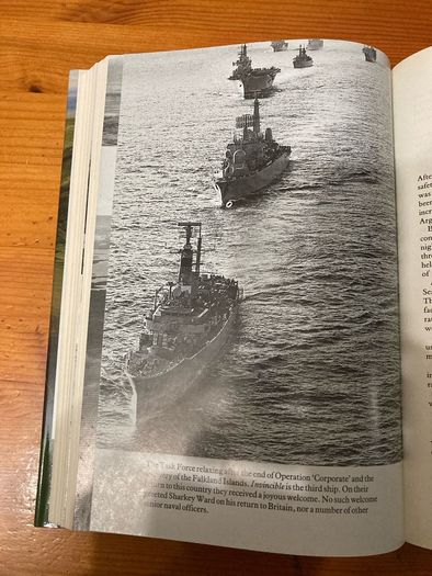 War book: 'Sea Harrier Over The Falklands'