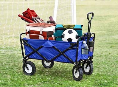 COLORS Folding Cart Portable for Market, Camping, Grocery, Beach max 90kg