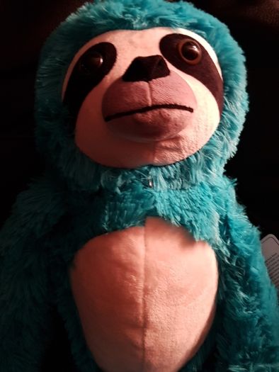 Large Cheeky Sloth Tag Green 29" Soft Toy