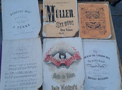 Vintage Sheet Music
