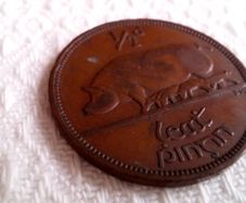 Irish Halfpenny. 1935.