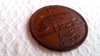 Irish Halfpenny. 1935.