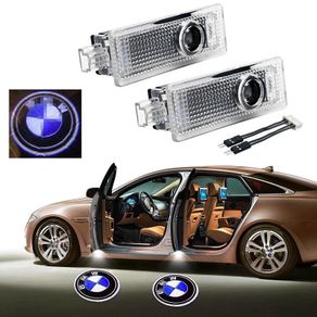 LED Car Door Welcome Courtesy Lamp Projector Light For BMW 50th F12 F13 F30 E60 E65 E66 E67 F18 E63 F01 F02 X1 X3 4 5 6 7 Serie
