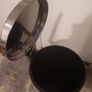 silver trash bin Image 3