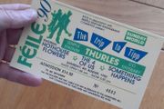 Feile Festival replica concert ticket