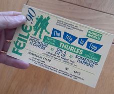 Feile Festival replica concert ticket