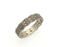 Vintage 925 Sterling Silver & Marcasite Ring