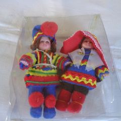 Native Costume Dolls x 2 For Sale