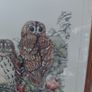 Limited Edition framed 'Tawny Owls' by Elisabeth Luard Image 6