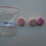 Pink Druzy Agate beads. jewellery making supplies,Craft supplies Image 4