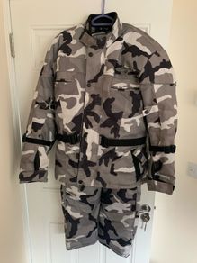 Motorcycle camo two piece