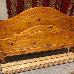 Lovely Extremely Solid 4Ft 6 Double Bed Frame - Can Deliver