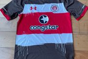 Fc St. Pauli 2017-2018 Football Shirt Jersey Home Under Armour Original Size S