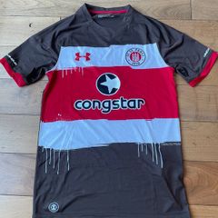 Fc St. Pauli 2017-2018 Football Shirt Jersey Home Under Armour Original Size S