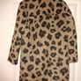 Stunning animal print elegant coat from Next, size 10 yo Image 2