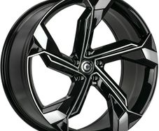 18" ETRON Type black Alloys Seat Audi Skoda Vw 5x112