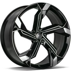 18" ETRON Type black Alloys Seat Audi Skoda Vw 5x112