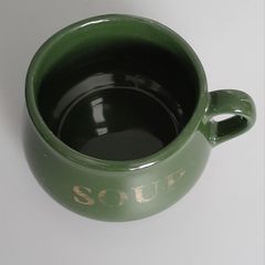 BOWL - Soup - Mug - Green
