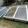 2 large white windows free for collection Image 2