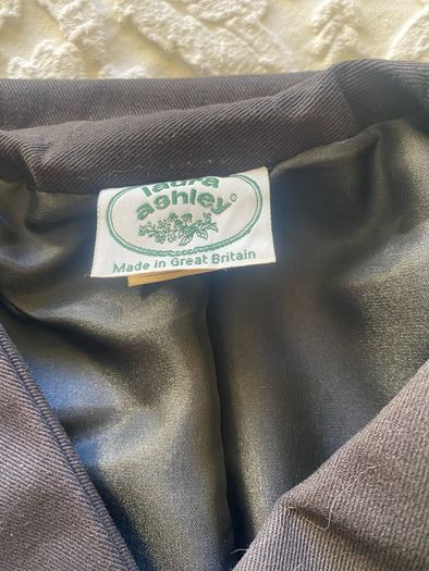 Vintage Laura Ashley sailor jacket 1980's