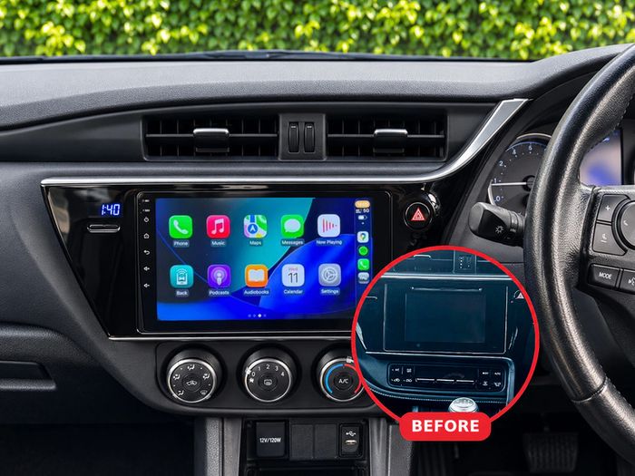 Toyota Auris 2014-2019 Apple CarPlay & Android Auto Upgrade