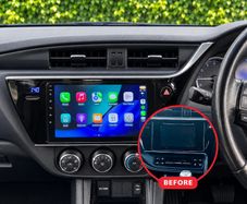 Toyota Auris 2014-2019 Apple CarPlay & Android Auto Upgrade