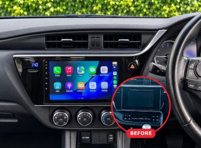 Toyota Auris 2014-2019 Apple CarPlay & Android Auto Upgrade