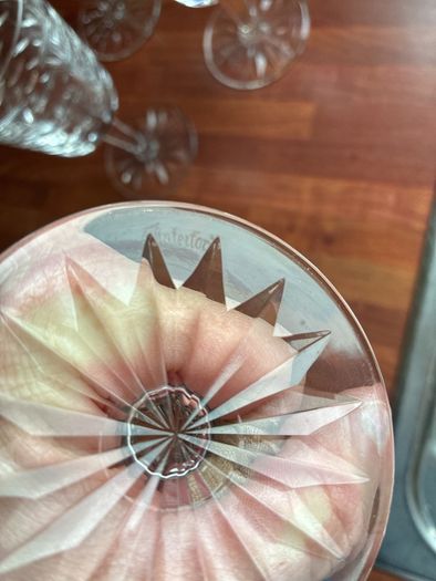 Waterford crystal wine glasses
