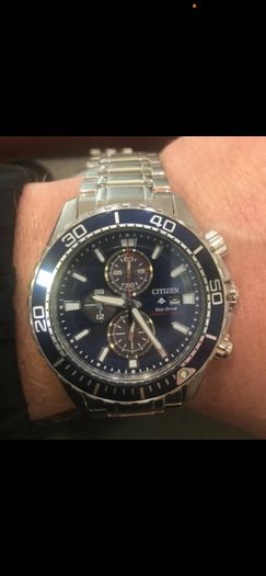 Citizen watch eco drive solar battery Brand new 6 years warranty