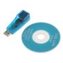 New USB To LAN Ethernet RJ45 10/100 Mbps Network Internet Adapter + CD Image 5