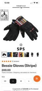 Brand new motorbike gloves. Womens.