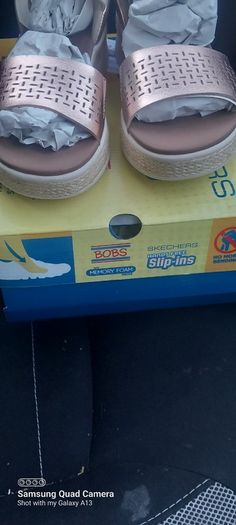 NEW memory foam slip in skechers