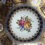 Porcelain china decorative trinket dish on pedestal Image 6