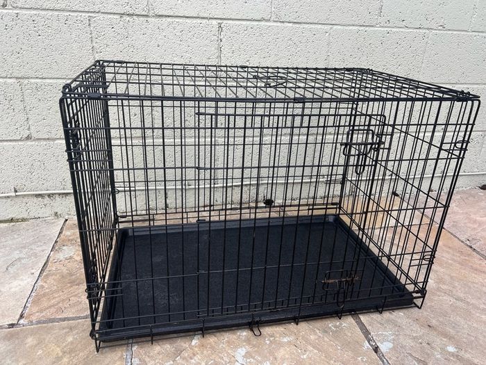 Large foldable dog crate
