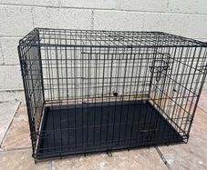 Large foldable dog crate