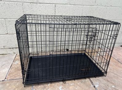 Large foldable dog crate