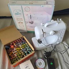 sewing machine and threads