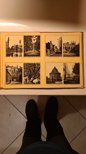 The Album Of Oxford Views. Published By Alfred  Savage Oxford. Made In German. 25 Fabolous Views.