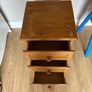 Solid pine bedside locker Image 3